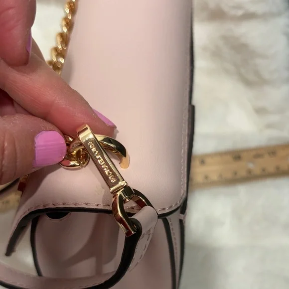 Michael Kors Light Pink Clutch with Gold Chain - Picture 10 of 10